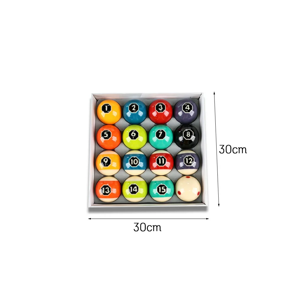 ARIX 2 1/4" Professional Tournament Crystal Billiard Balls - Oversized Octagon Single-Eye Dragon Style for Pool Halls/Home Game Rooms/Championship Events - Image 5