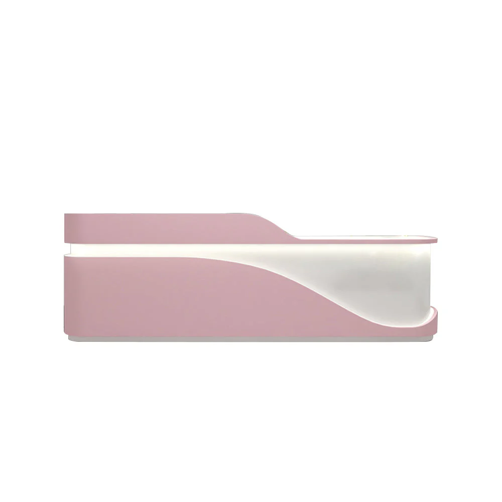 MODERA 80/150/240/500cm Length Reception Desk w/ Light - Image 8