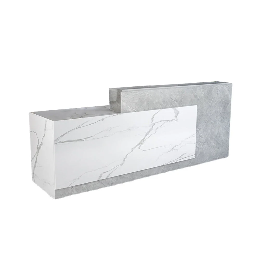 MODERA 120/180/260/360cm Length Reception Desk - Image 10