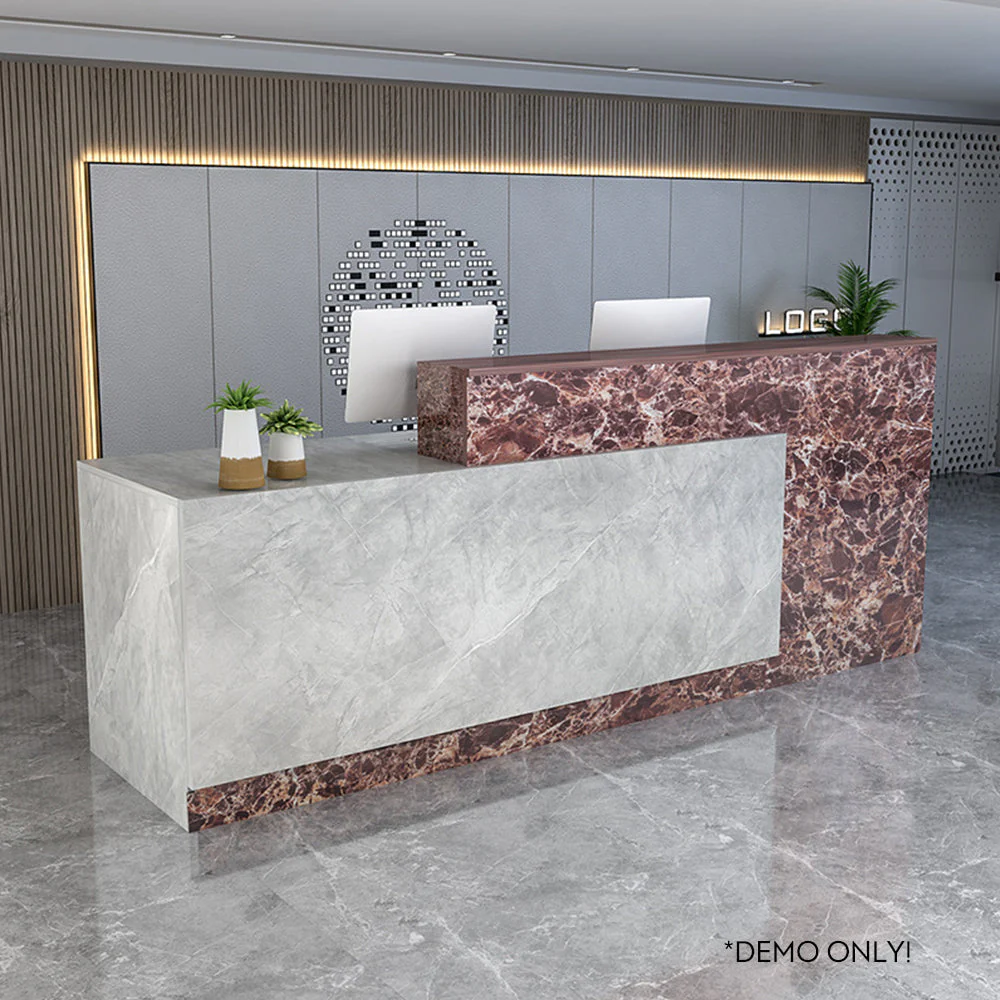 MODERA 120/180/260/360cm Length Reception Desk - Image 4