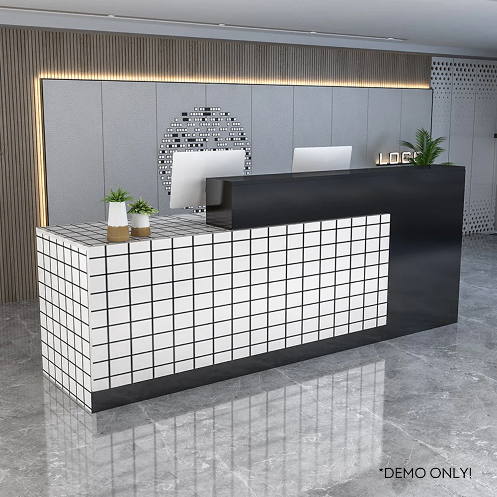 MODERA 120/180/260/360cm Length Reception Desk - Image 5