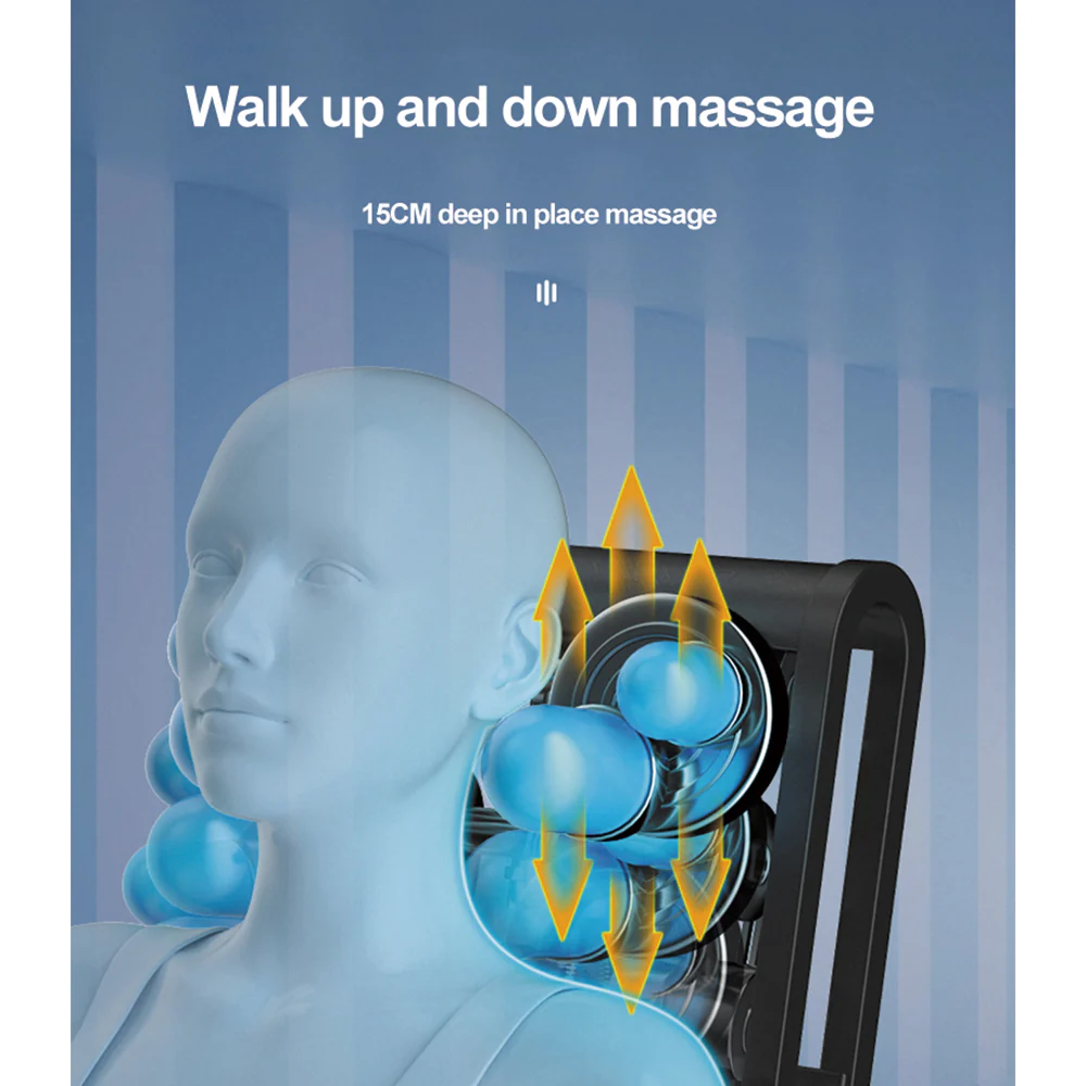 RELAXA V9Z Electric Massage Chair Large Screen Controller - Image 10