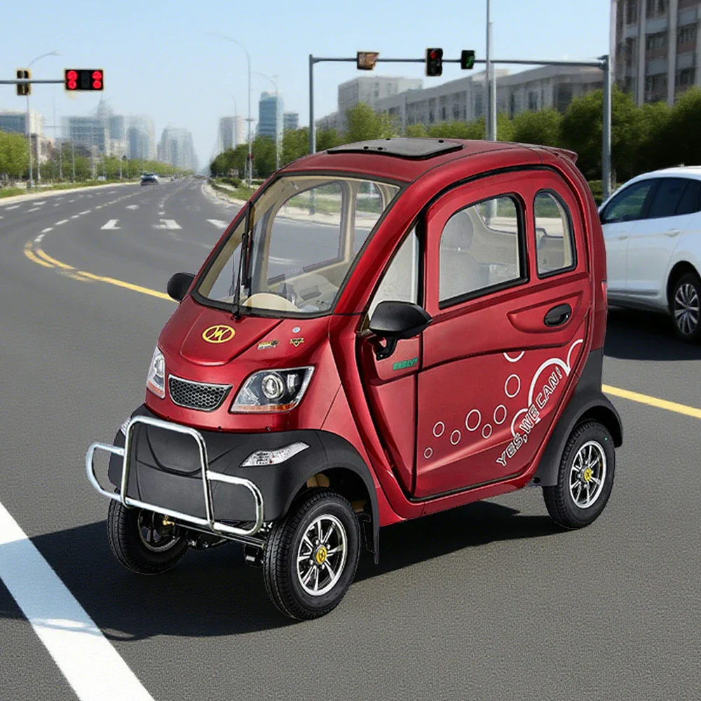 ROLLUX All - Terrain Electric Mobility Scooter - Steering Wheel Control, Enclosed Design, 60V1200W Brushless Motor, 70 - 80km Range - Image 12