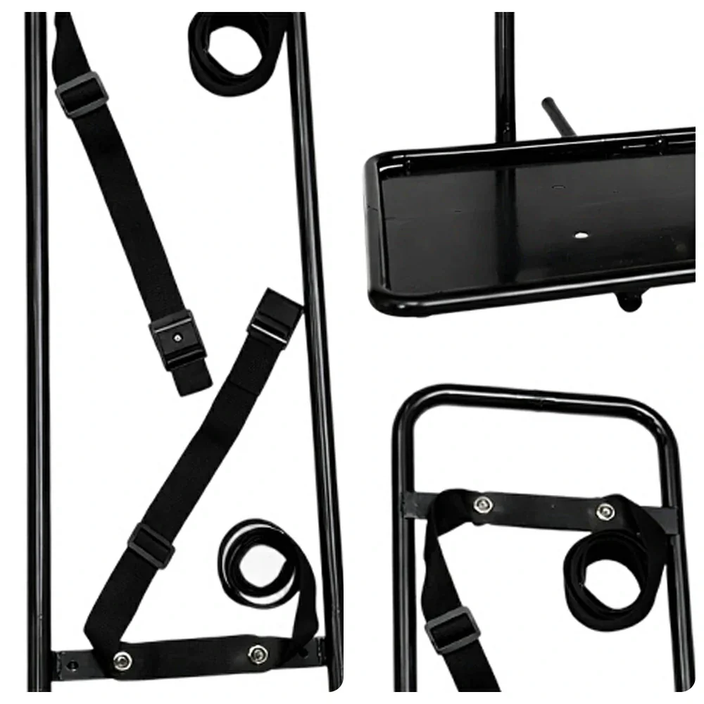 Golf Bag Holder Only! ROLLUX E4 Rear Carrier Rack - Adjustable Support Frame Lightweight & Easy Use - Image 3