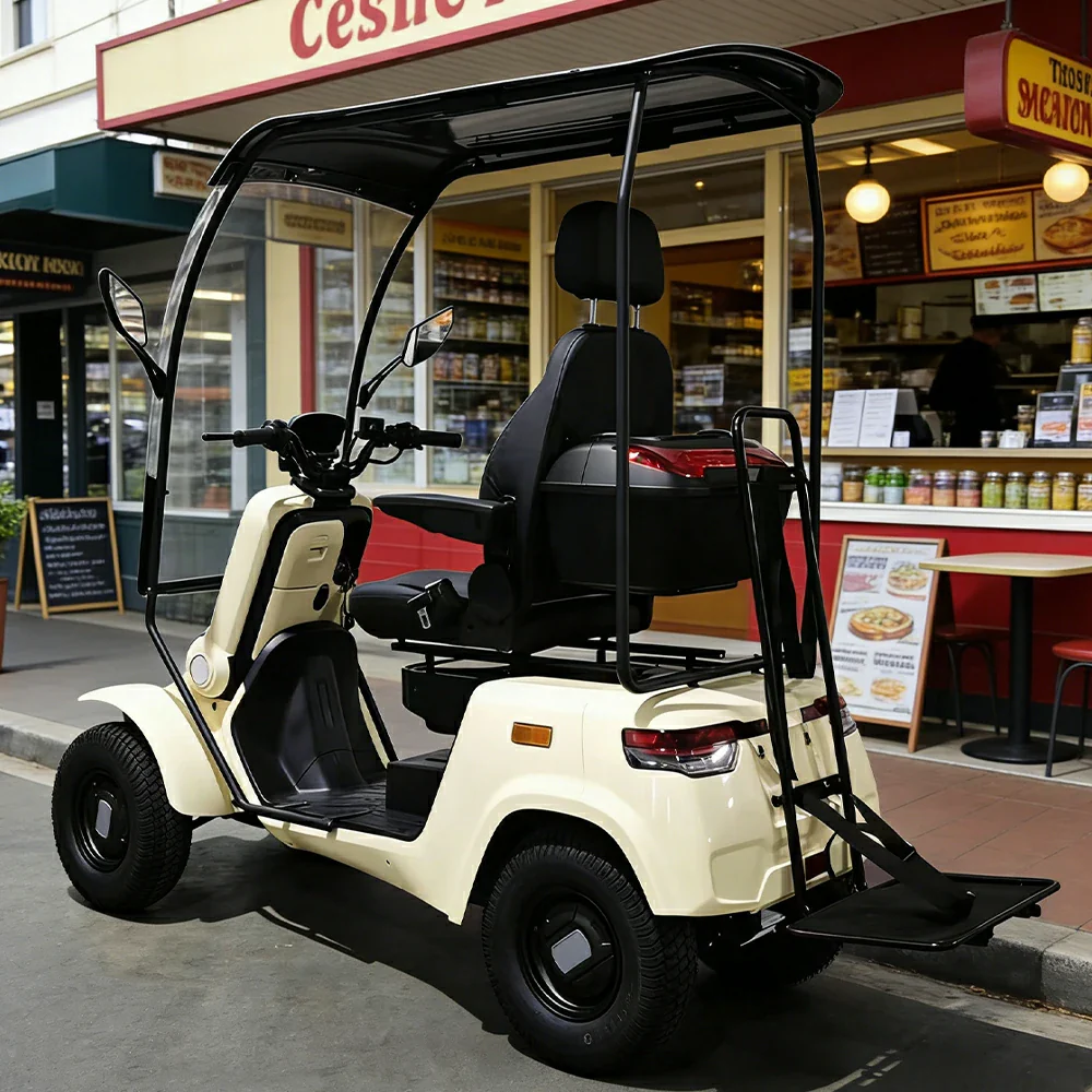 Golf Bag Holder Only! ROLLUX E4 Rear Carrier Rack - Adjustable Support Frame Lightweight & Easy Use - Image 4