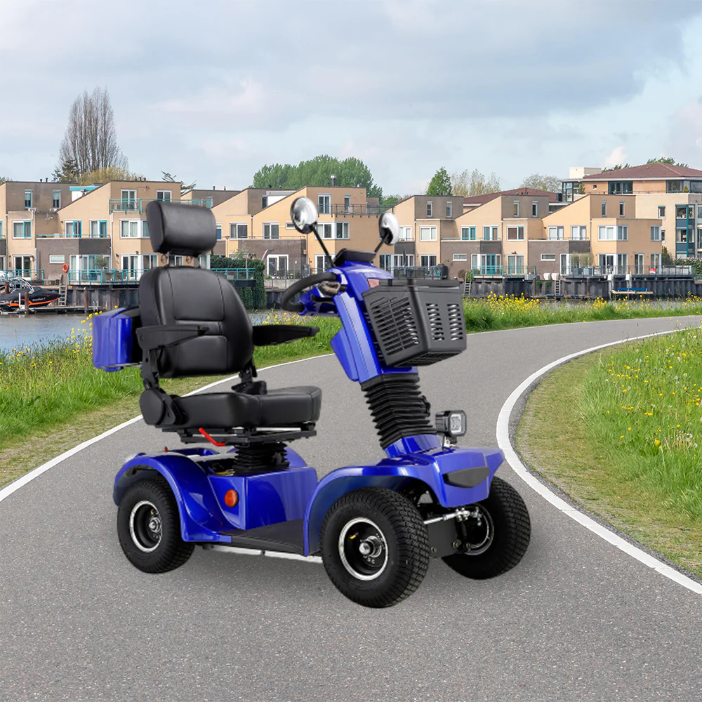 ROLLUX BSH 500W 48V20Ah Lead-Acid/Lithium Battery Electric Mobility Scooter Drum Brake - Image 7