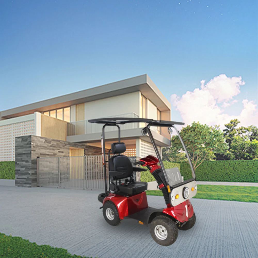 ROLLUX DJ 1000W 60V20Ah Lead-Acid/Lithium Battery Electric Mobility Scooter Drum Brake - Image 15