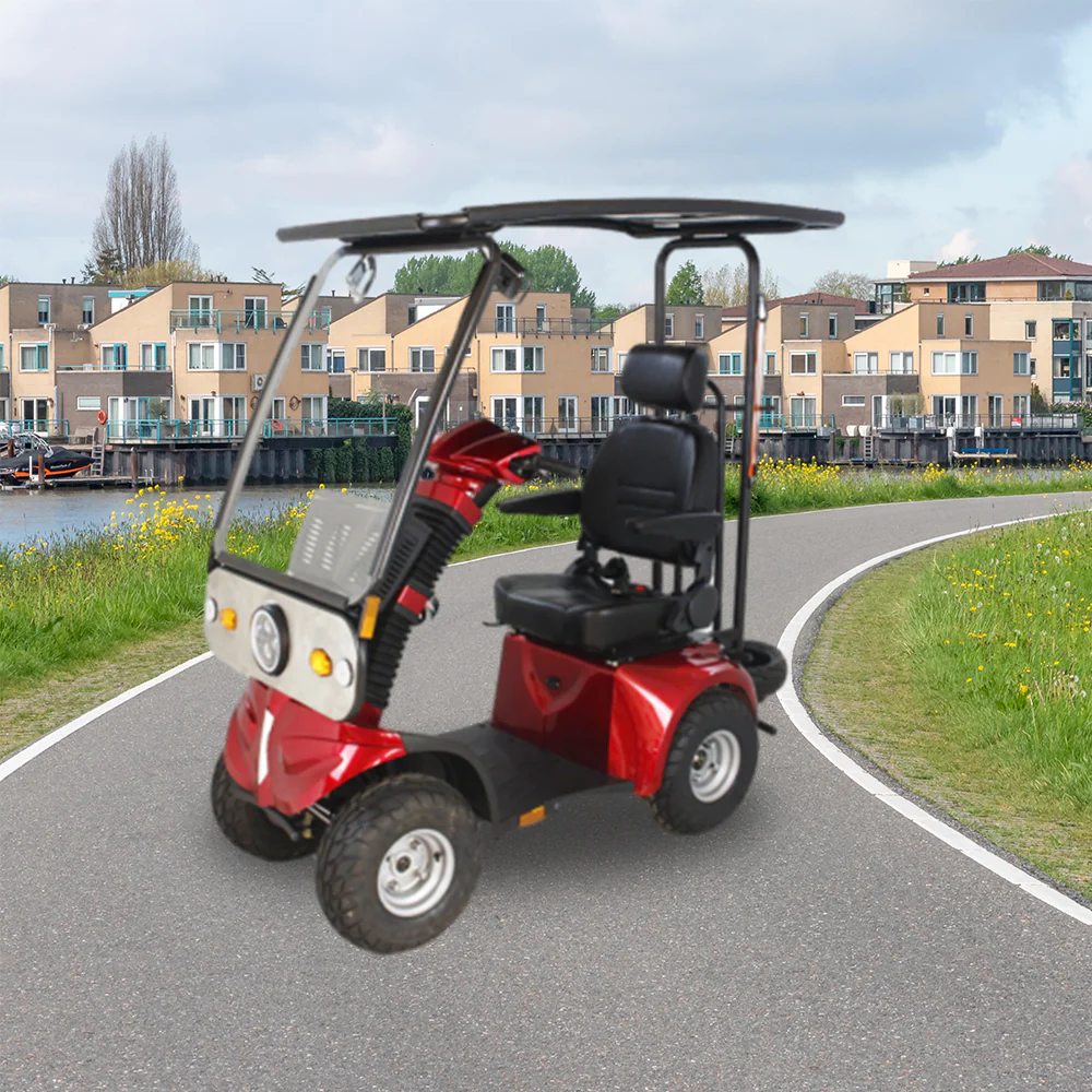 ROLLUX DJ 1000W 60V20Ah Lead-Acid/Lithium Battery Electric Mobility Scooter Drum Brake - Image 16