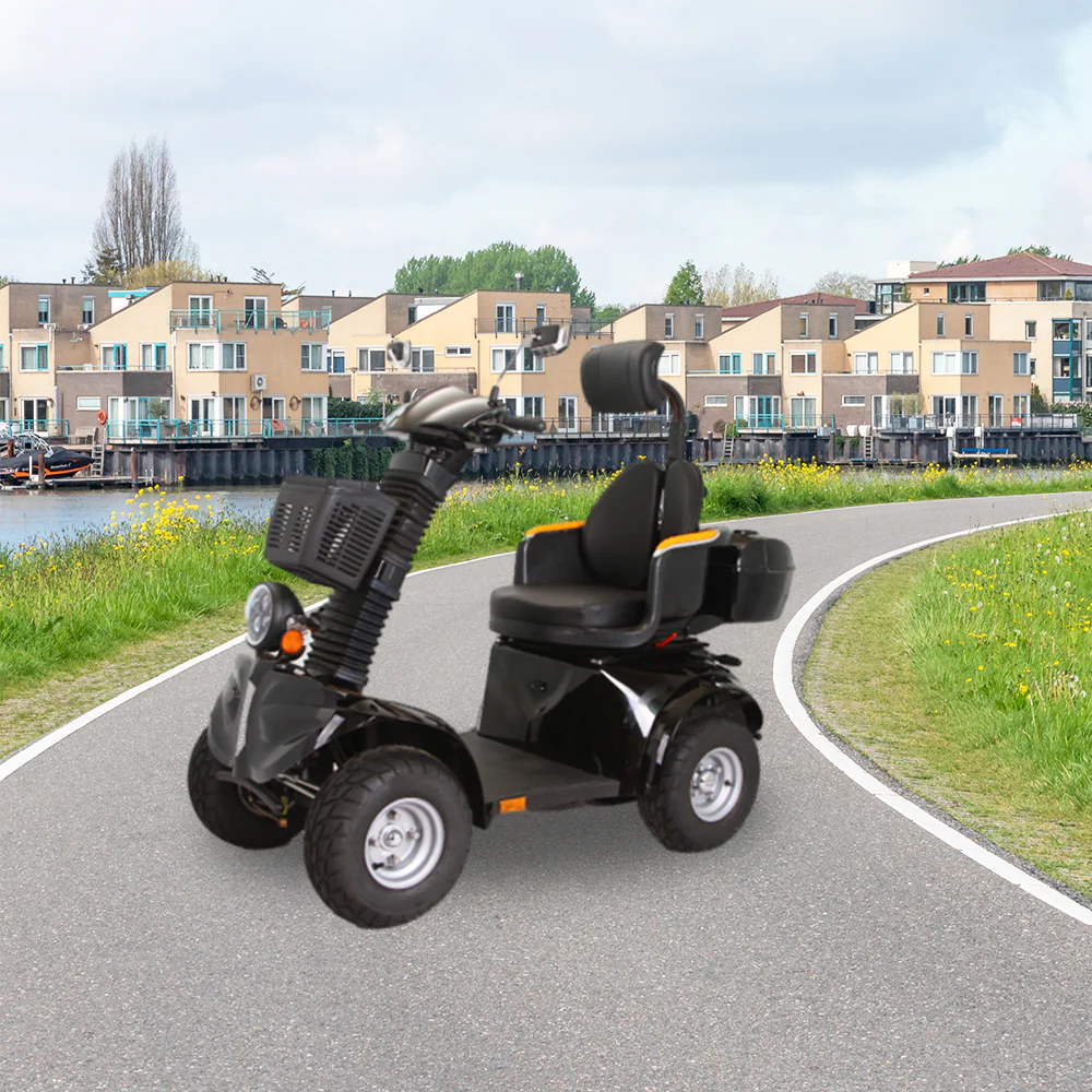 ROLLUX DJ 1000W 60V20Ah Lead-Acid/Lithium Battery Electric Mobility Scooter Drum Brake - Image 7