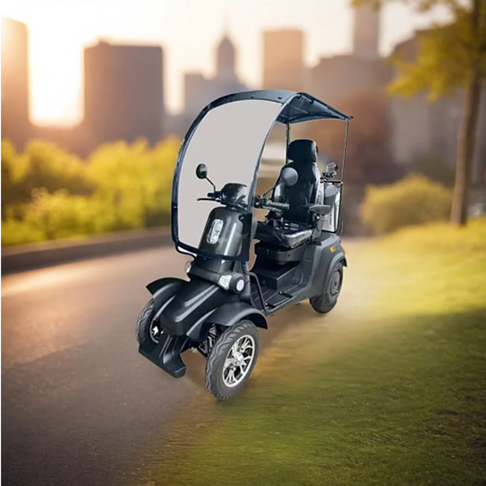 ROLLUX E4 1000W 4 Wheels Mobility Scooter 300KG Weight Capacity - Image 12