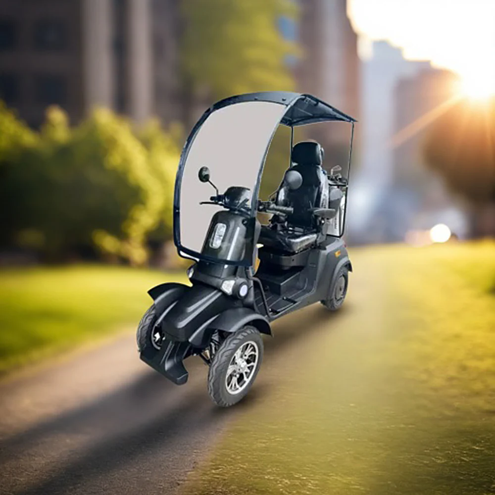 ROLLUX E4 1000W 4 Wheels Mobility Scooter 300KG Weight Capacity - Image 13