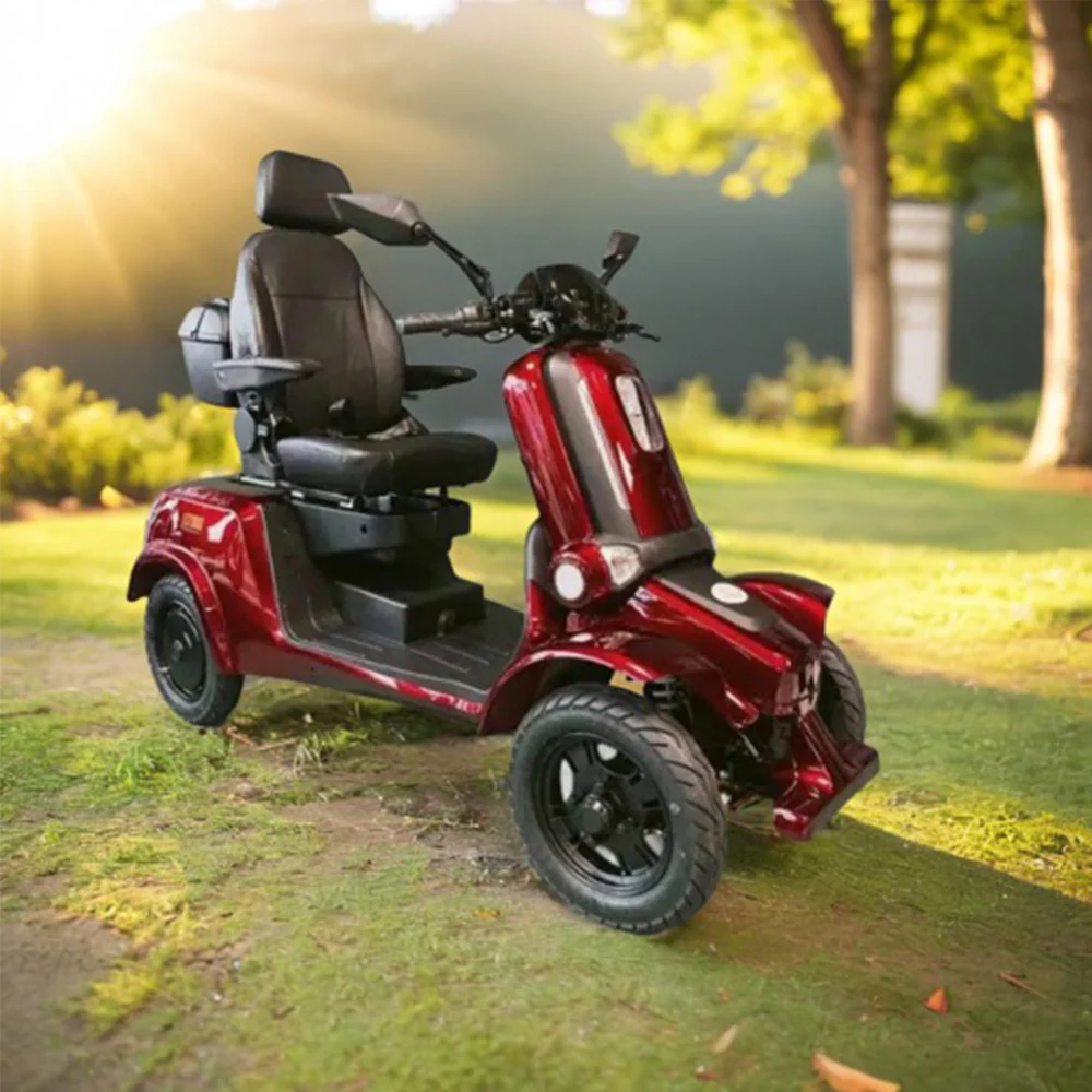 ROLLUX E4 1000W 4 Wheels Mobility Scooter 300KG Weight Capacity - Image 17