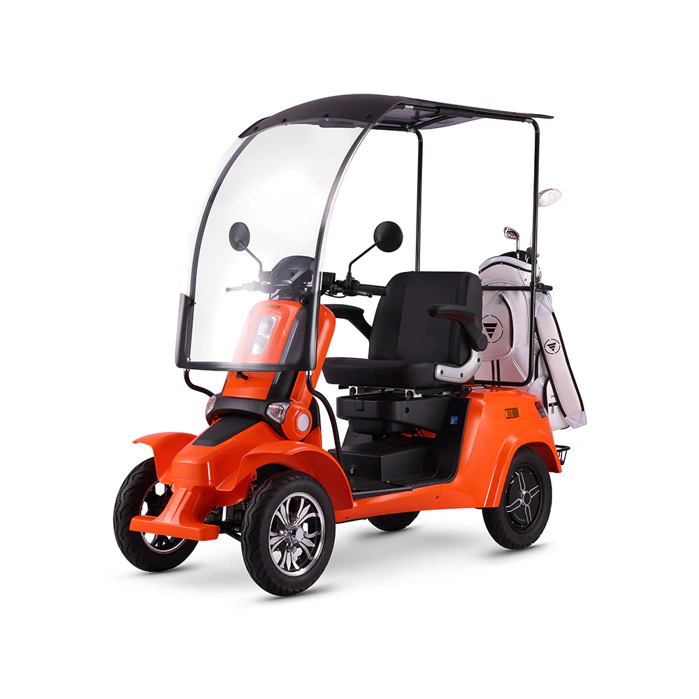 ROLLUX E4 1000W 4 Wheels Mobility Scooter 300KG Weight Capacity - Image 6
