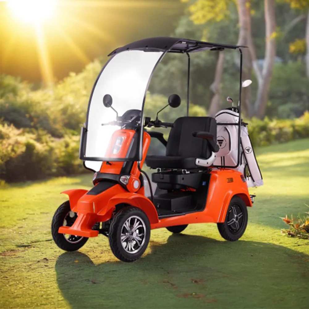 ROLLUX E4 1000W 4 Wheels Mobility Scooter 300KG Weight Capacity - Image 8