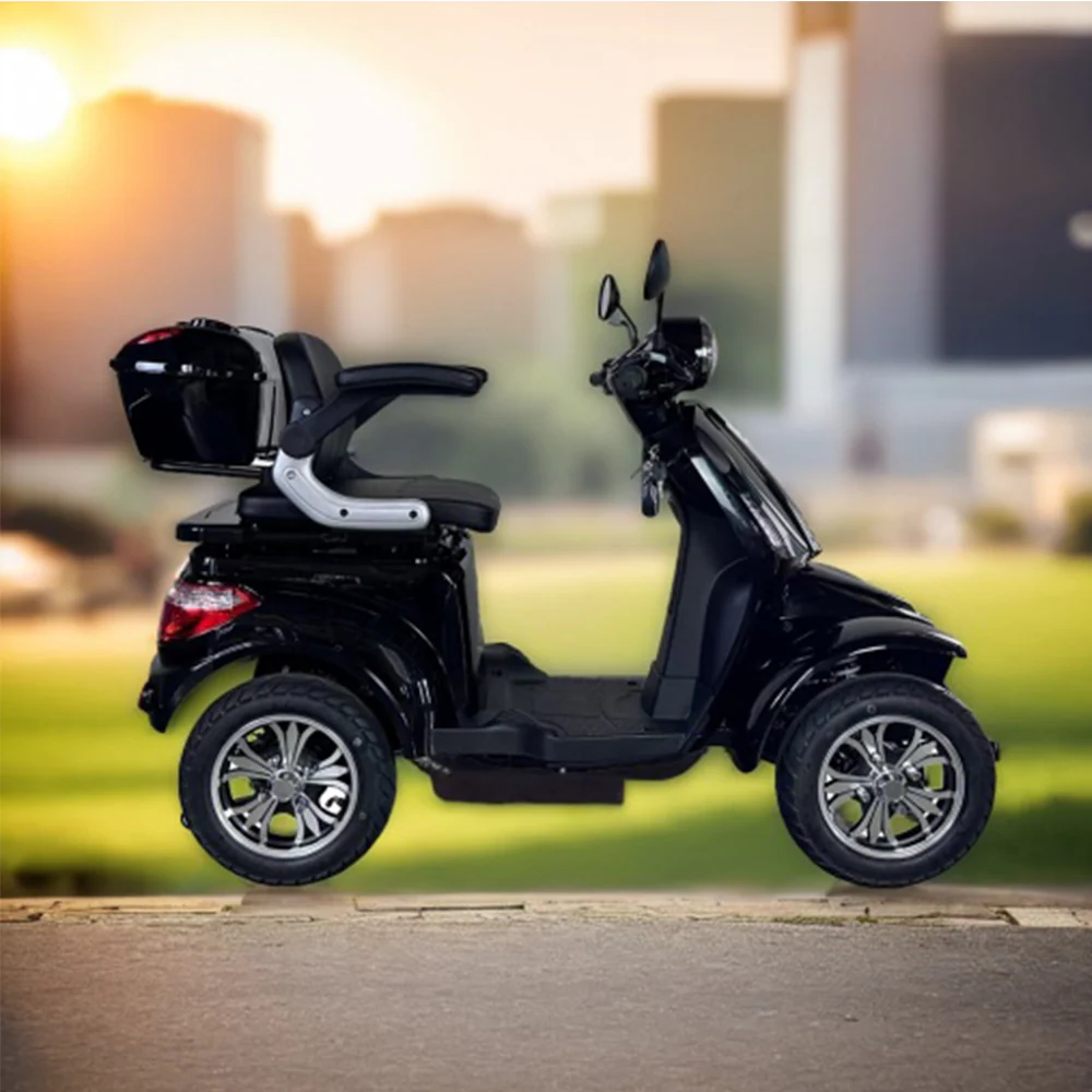 ROLLUX F2 1000W 4 Wheels Mobility Scooter 300KG Weight Capacity - Image 7