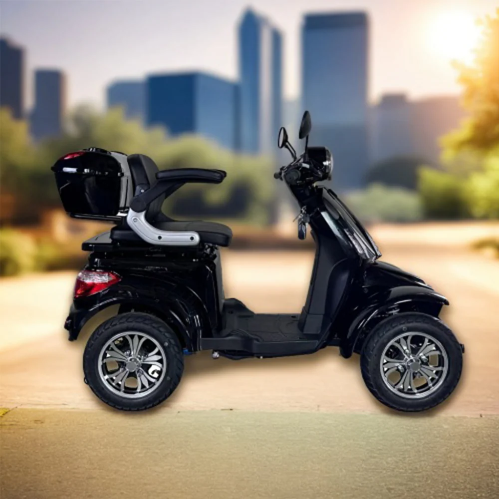 ROLLUX F2 1000W 4 Wheels Mobility Scooter 300KG Weight Capacity - Image 8
