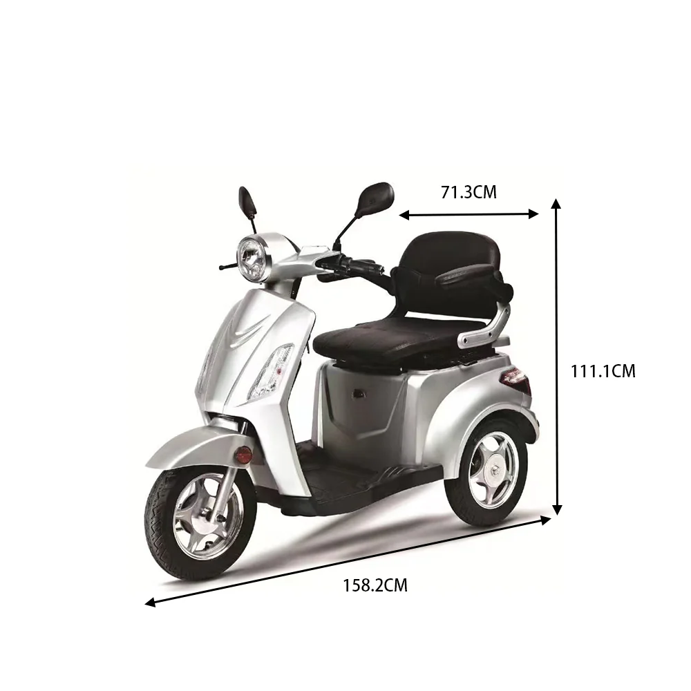 ROLLUX F3 800W 3 Wheels Mobility Scooter 300KG Weight Capacity - Image 4