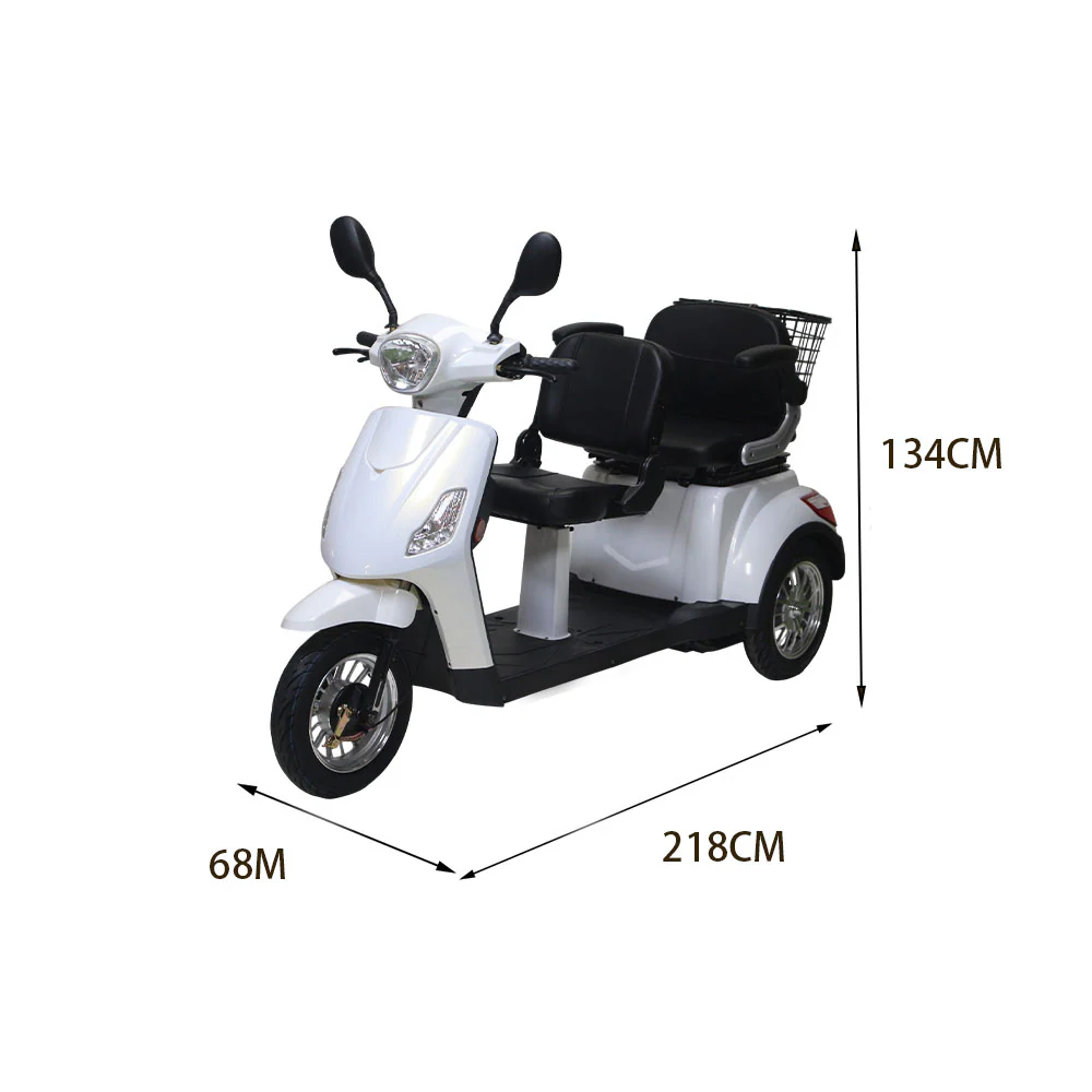 ROLLUX XL2D 500W 60V20Ah  Lead-Acid/Lithium Battery Electric Mobility Scooter Drum Brake - Image 14