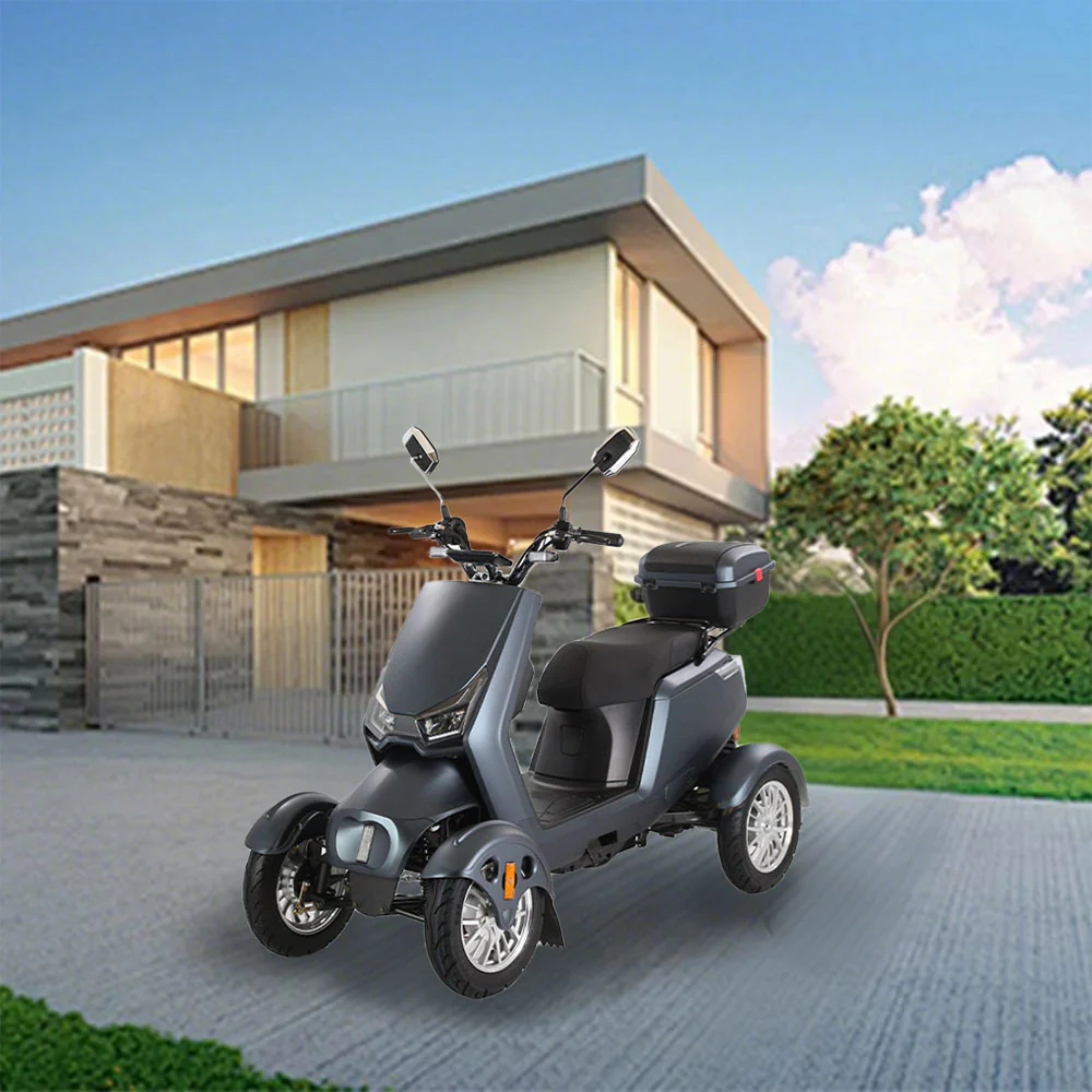 ROLLUX SN4W 500W 60V20Ah Lead-Acid/Lithium Battery Electric Mobility Scooter Drum Brake - Image 3