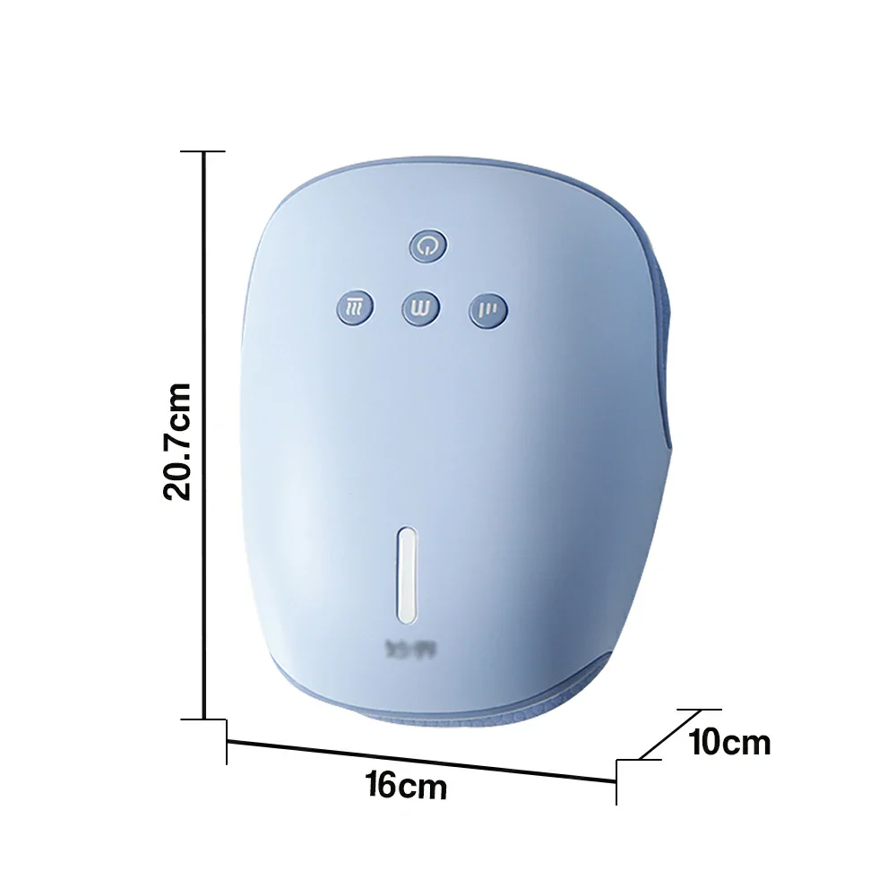 RELAXA Air Compression Hand Massager with Heat, Adjustable Massage Modes, Soft Cushioned Design, Cordless & Ambidextrous Use - Image 5