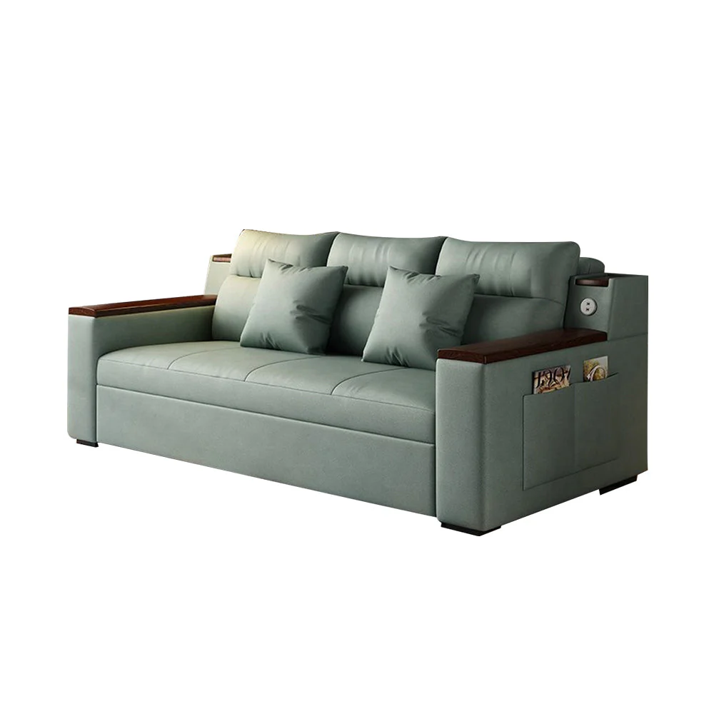 LUXORA 150/180/240cm Length Sponge Filling Sofa Bed w/ Storage Box - Image 10