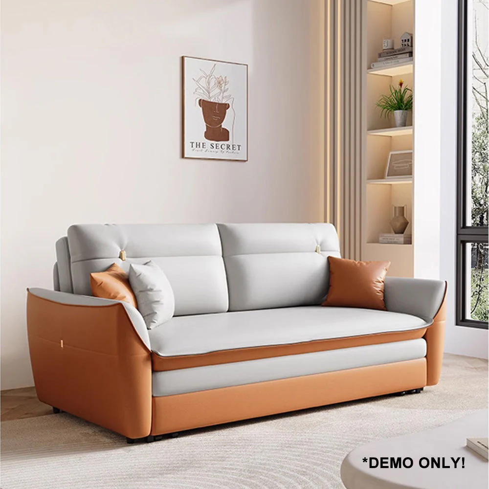 LUXORA 130-210cm Telescopic Storage Sofa Folding Sofa Bed - Image 11