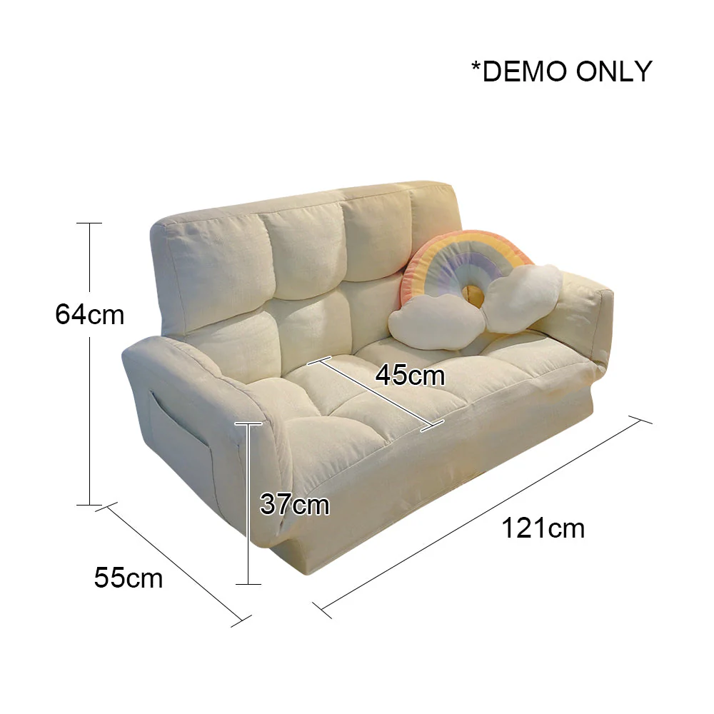 LIVARA Adjustable Armrest Sofa High-Density Sponge - Image 10