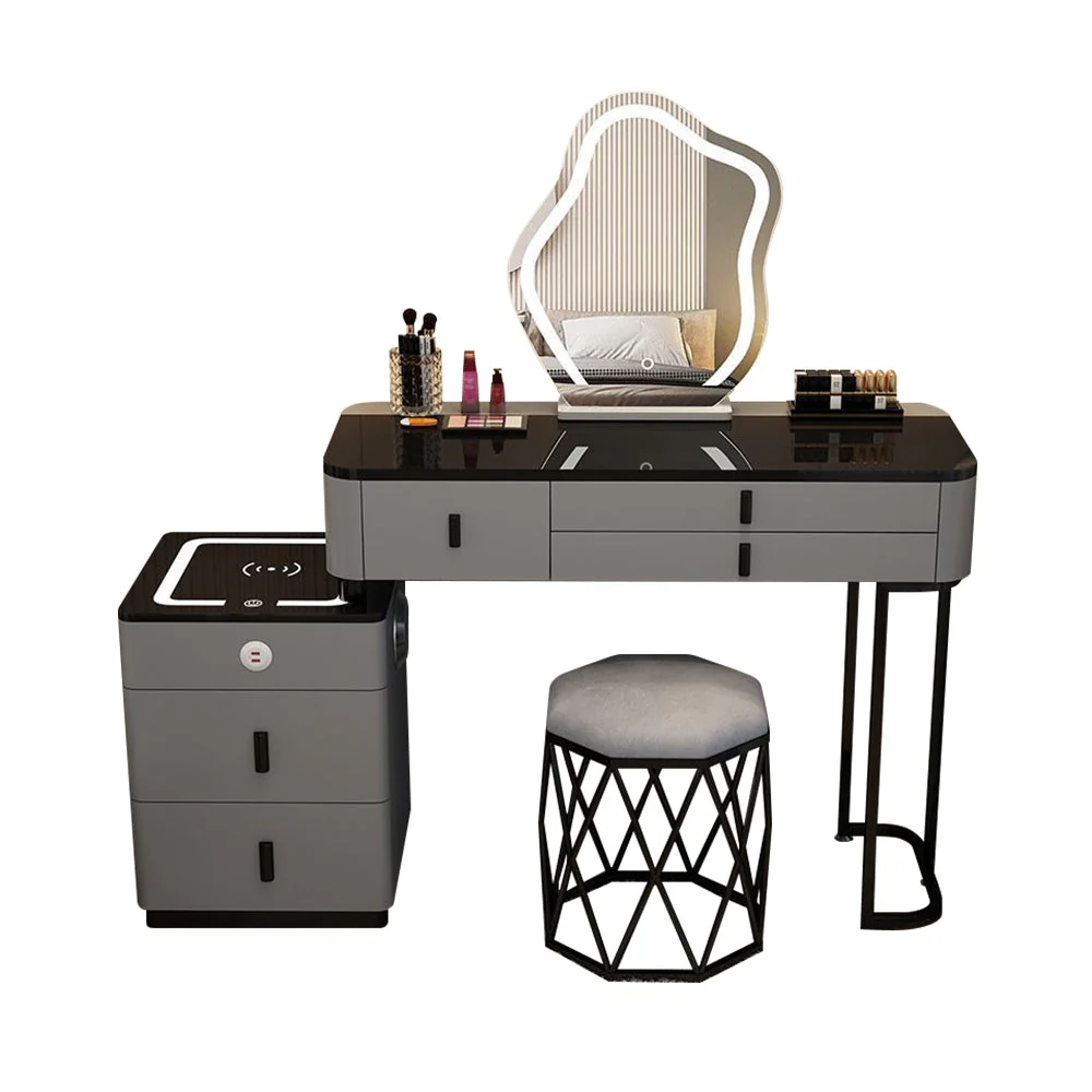 LIVARA 80CM/100CM Length Dressing Table Set Multifunctional Table - Image 13