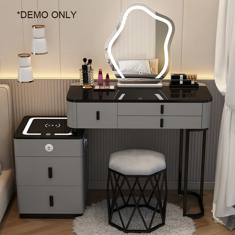 LIVARA 80CM/100CM Length Dressing Table Set Multifunctional Table - Image 7