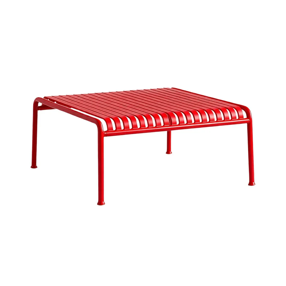 SOLARA Outdoor Metal Furniture Collection - Dining Table, Dining Chair & Lounger, Heavy-Duty Steel Frame, Weather-Resistant Finish - Red - Image 36