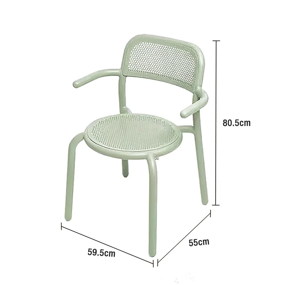 SOLARA Outdoor Aluminum Alloy Furniture Set with Durable Table, Chair & Sofa - Green - Image 15