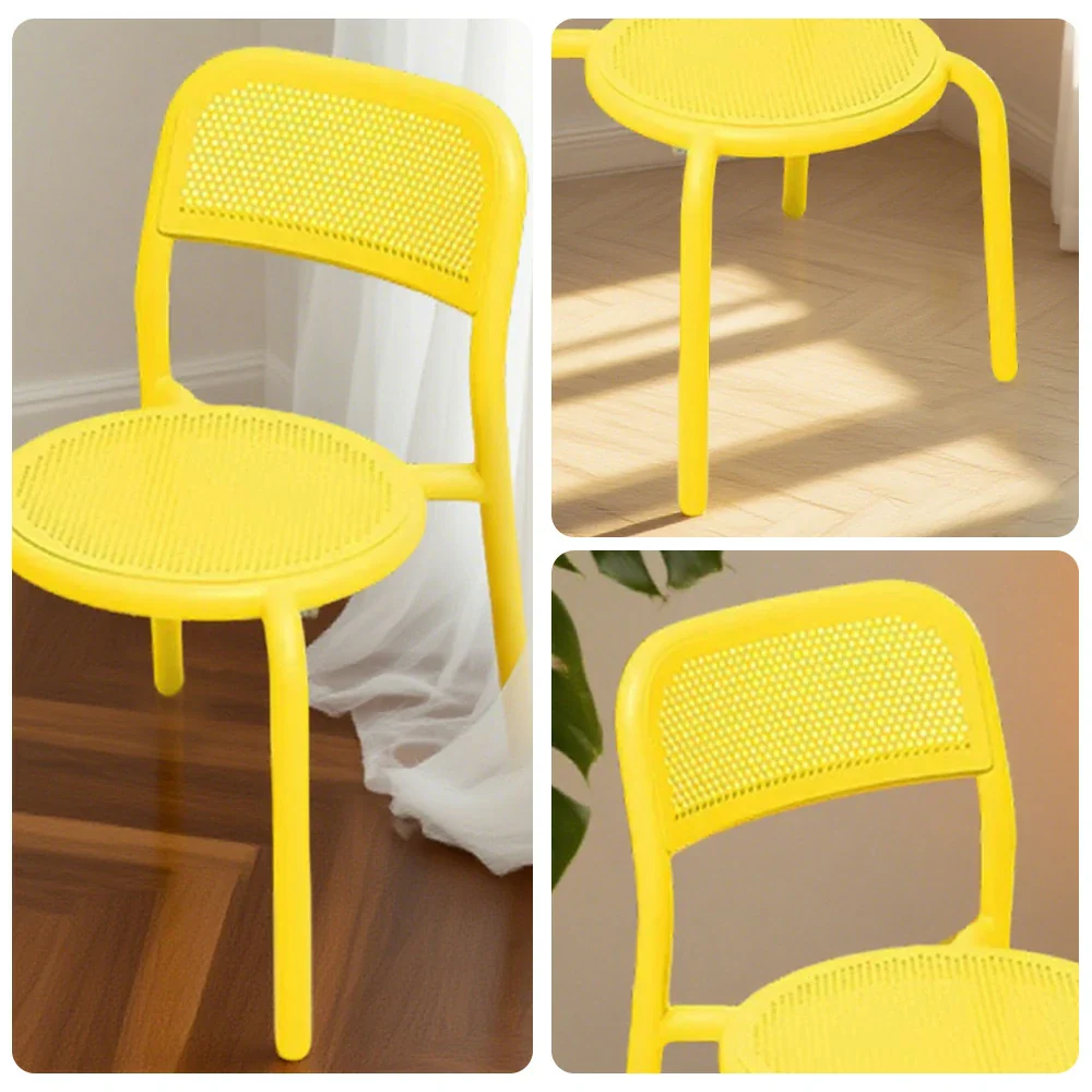 SOLARA Outdoor Aluminum Alloy Furniture Set - Durable Rust-Resistant Table, Chair & Sofa - Yellow - Image 8
