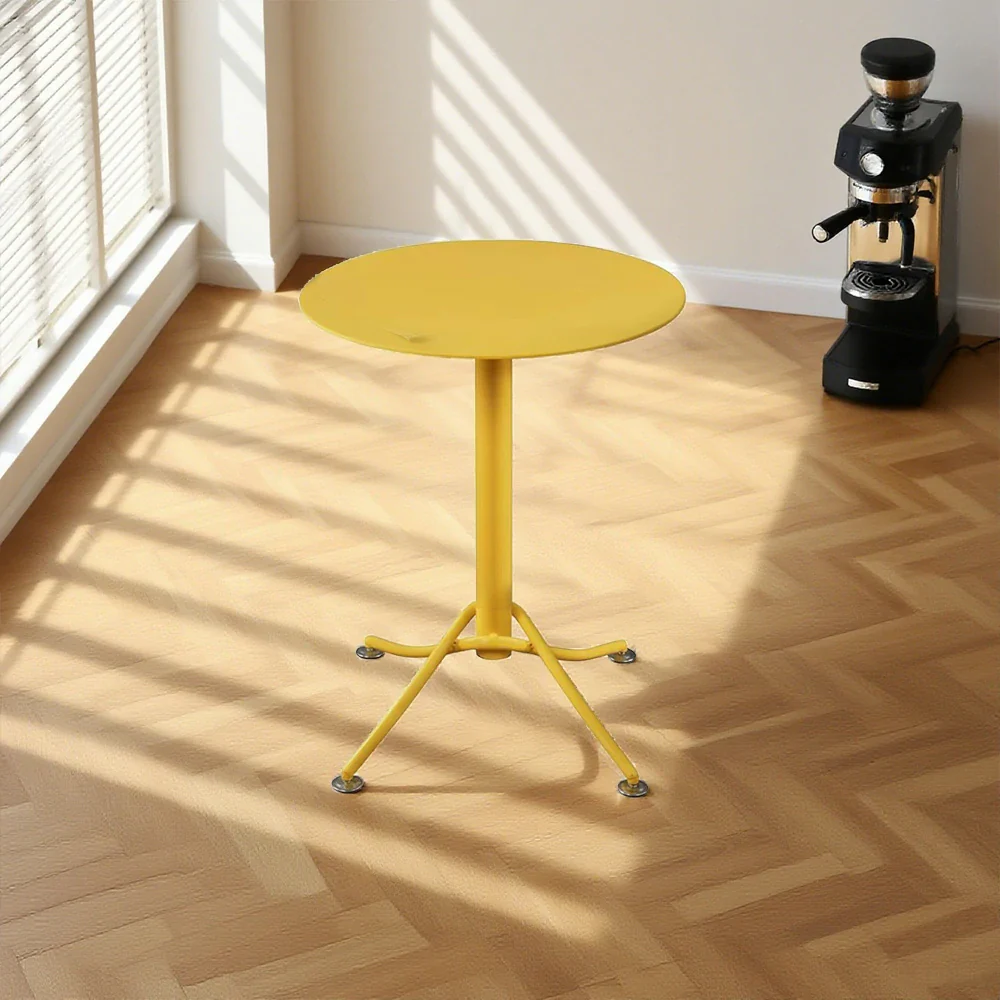 SOLARA Outdoor Aluminum - Magnesium Alloy Table - Yellow - Image 2