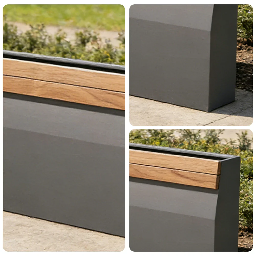 SOLARA 180/220cm Outdoor Planting Dual Anti-Rust Reinforced Frame Balcony Courtyard Welcome Decor - Grey - Image 3