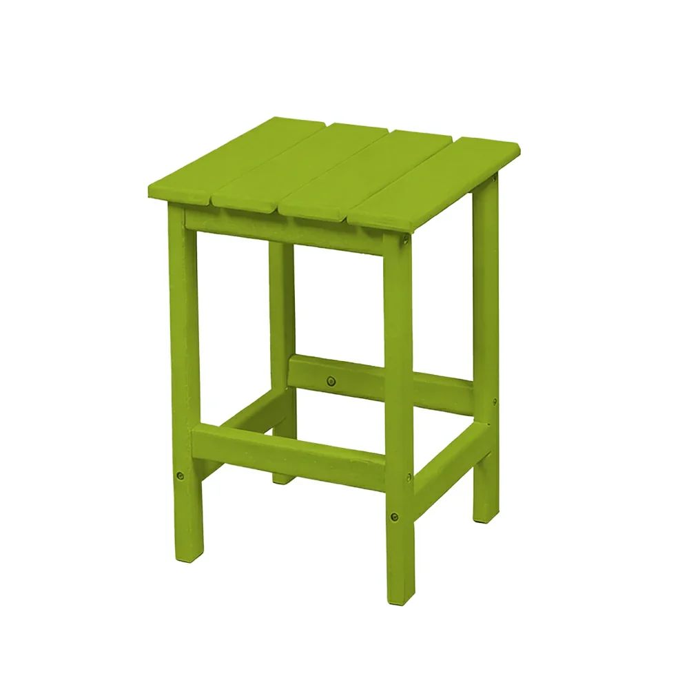 SOLARA Chair - Folding Outdoor Lounge Chair, Weather-Resistant HDPE Material, Classic Patio Garden Seating - Green - Image 6