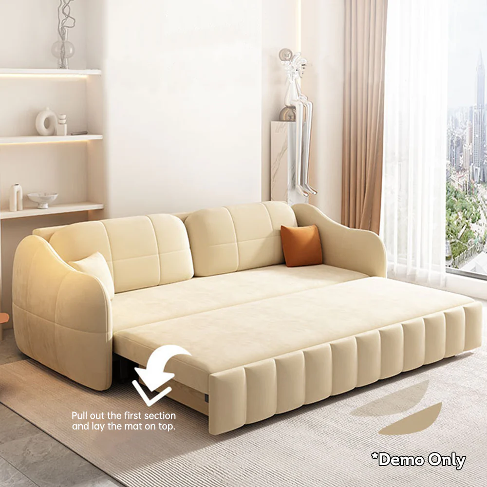 LUXORA 1.3m/1.5m/2.1m Sofa High Density Sponge - Image 4