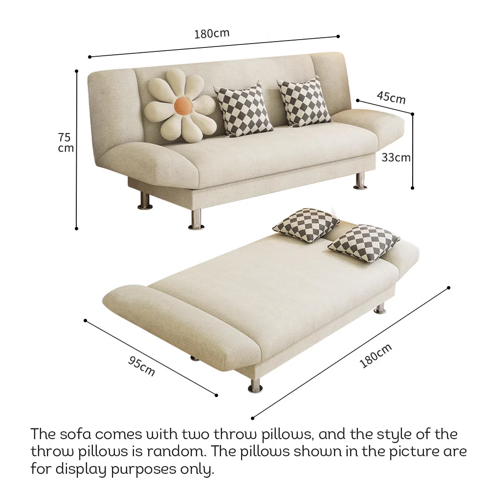 LIVARA 120/ 150/ 180cm Length Sofa Bed Small-sized Sofa for Compact Spaces - Image 17