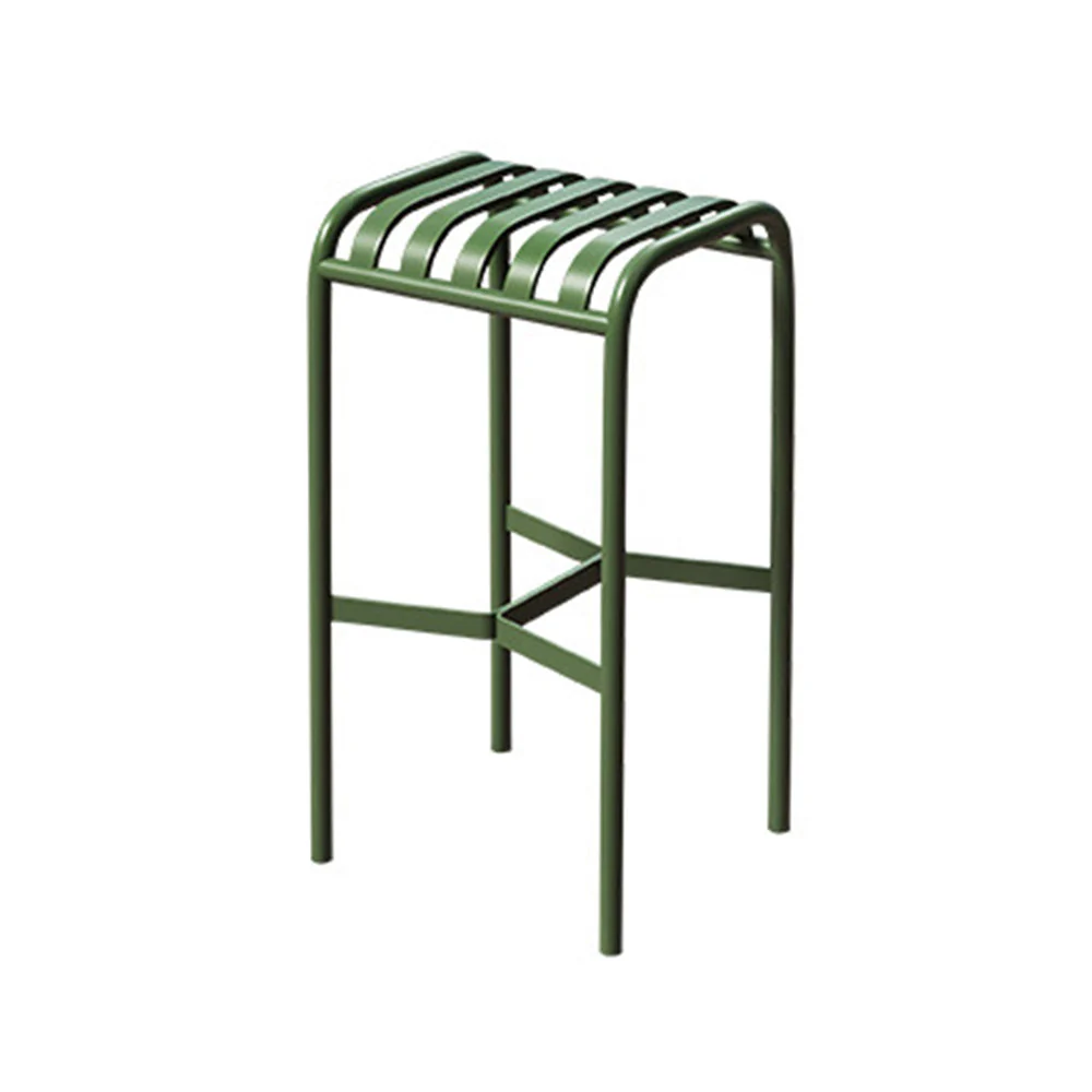 SOLARA Outdoor Iron Table/Bench/Chair/Sofa/Bar Stool - Green - Image 19