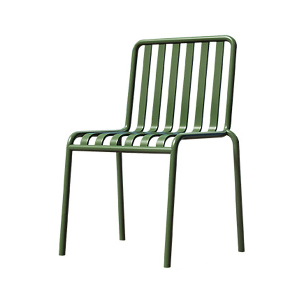 SOLARA Outdoor Iron Table/Bench/Chair/Sofa/Bar Stool - Green - Image 10