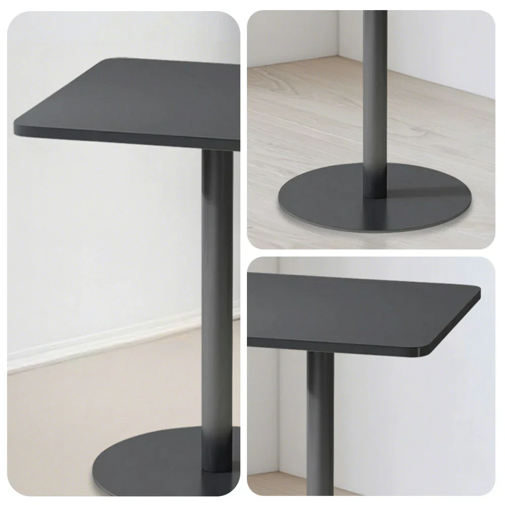 SOLARA 60/70/120/160cm Gray Square Iron Table, Durable Metal Build for Patio, Balcony, or Garden Use - Image 3
