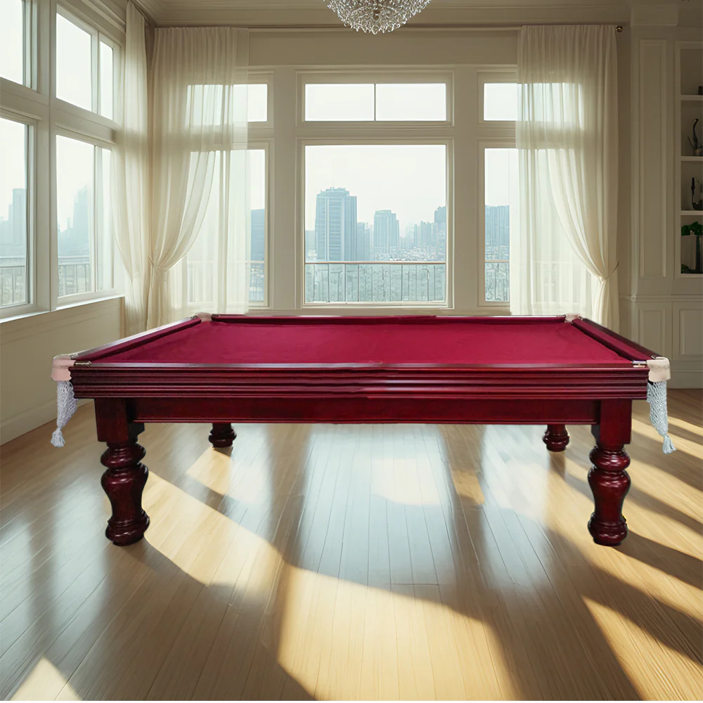 QUESLA HESTIA 7FT Slate Pool Snooker Table Billiards Table - Mahogany - Image 3
