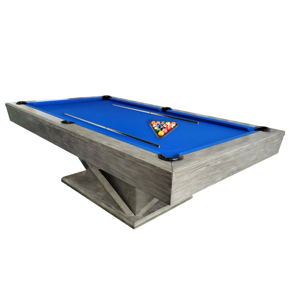 QUESLA WP06 7FT Luxury Slate Billiard Table W/ Free Accessories Pool Table - Grey&Blue - Image 5