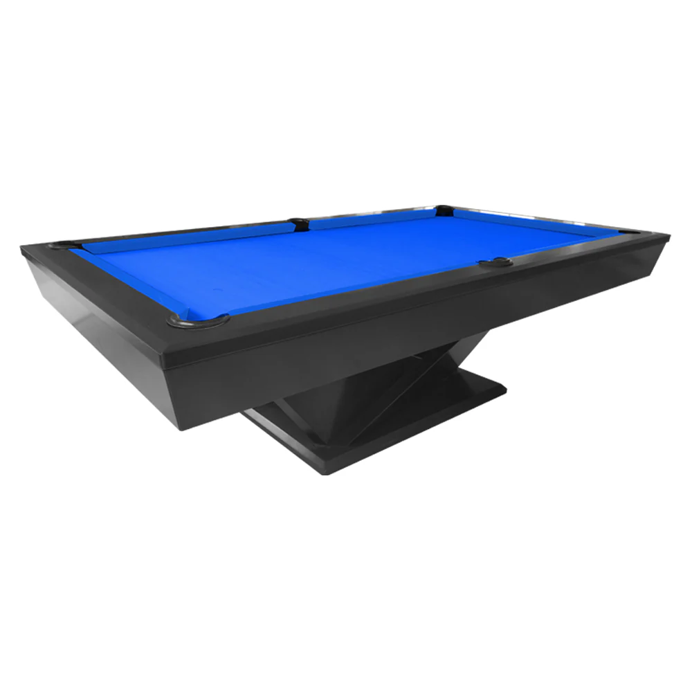 QUESLA WP06 8FT Slate Pool Snooker Table Billiards Table - Blue&Black - Image 4