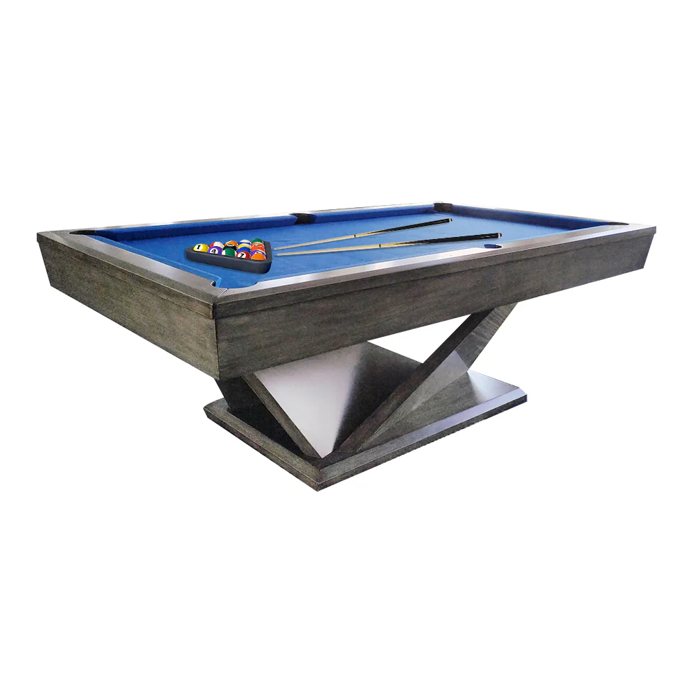 QUESLA WP06 7FT Luxury Slate Billiard Table W/ Free Accessories Pool Table - Grey&Blue - Image 6