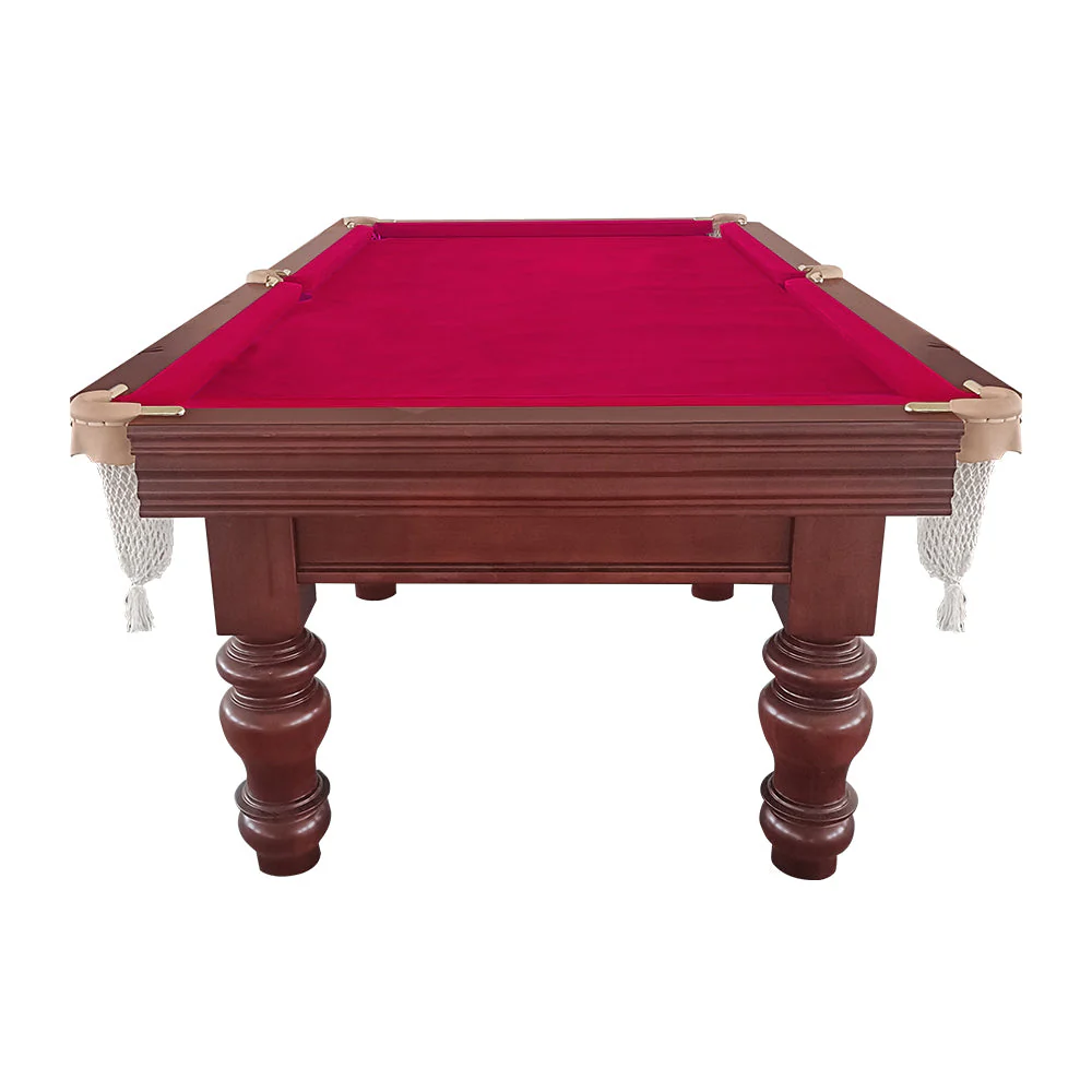 QUESLA HESTIA 9FT Slate Pool Snooker Table Billiards Table - Mahogany - Image 7