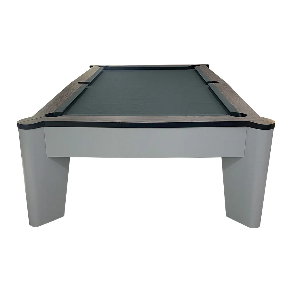 QUESLA G02 8FT Slate Billiard Table w/ Free Accessories Pool Table - Grey&Grayish Blue - Image 3