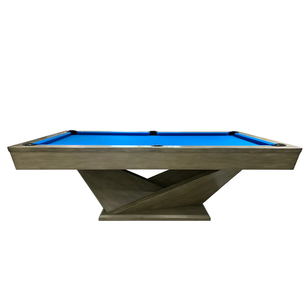 QUESLA WP06 9FT Luxury Slate Billiard Table w/ Free Accessories Pool Table - Grey&Blue - Image 5