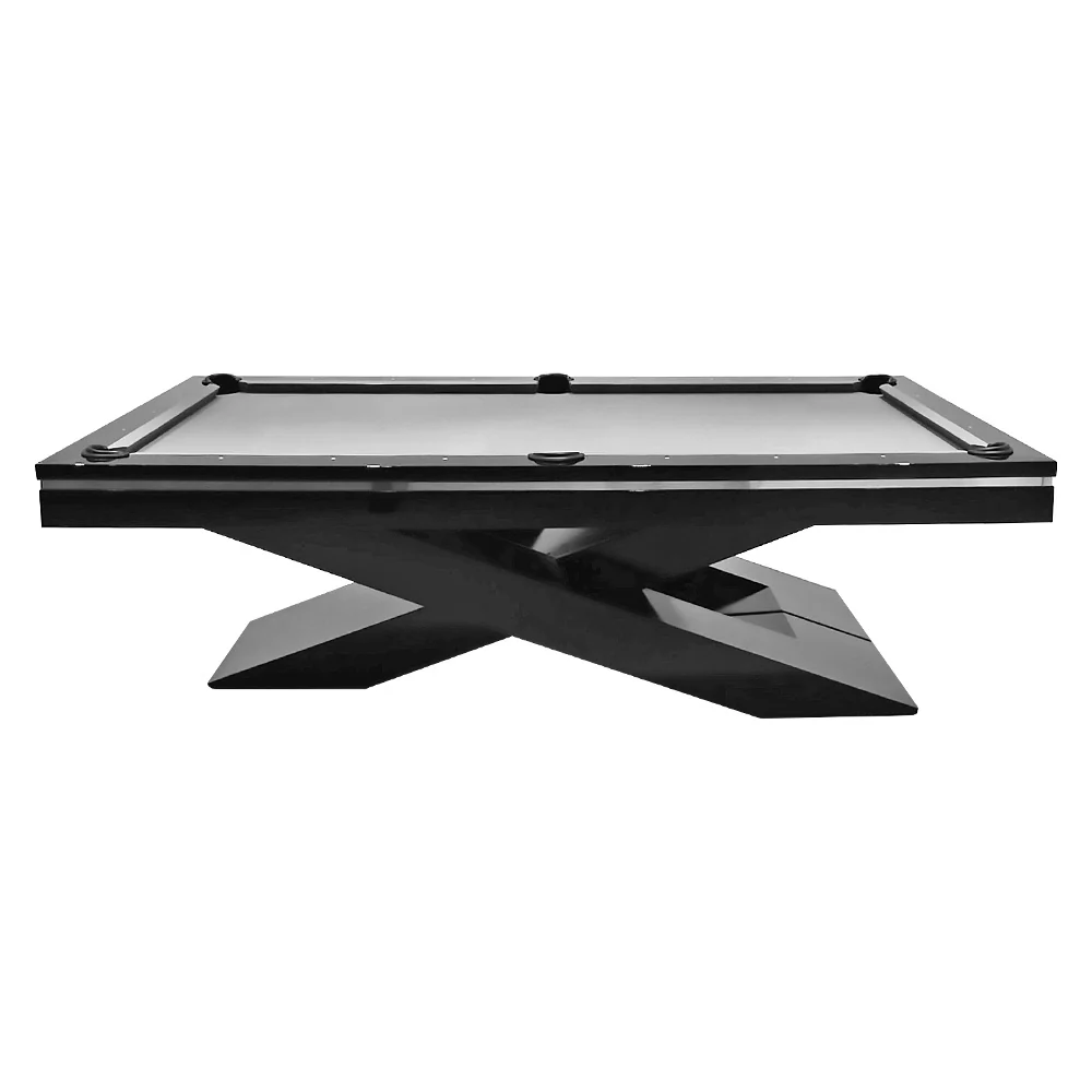 QUESLA WP09 9FT Slate Billiard Table w/ Free Accessories Pool Table 25mm Slate - Black&Black - Image 11
