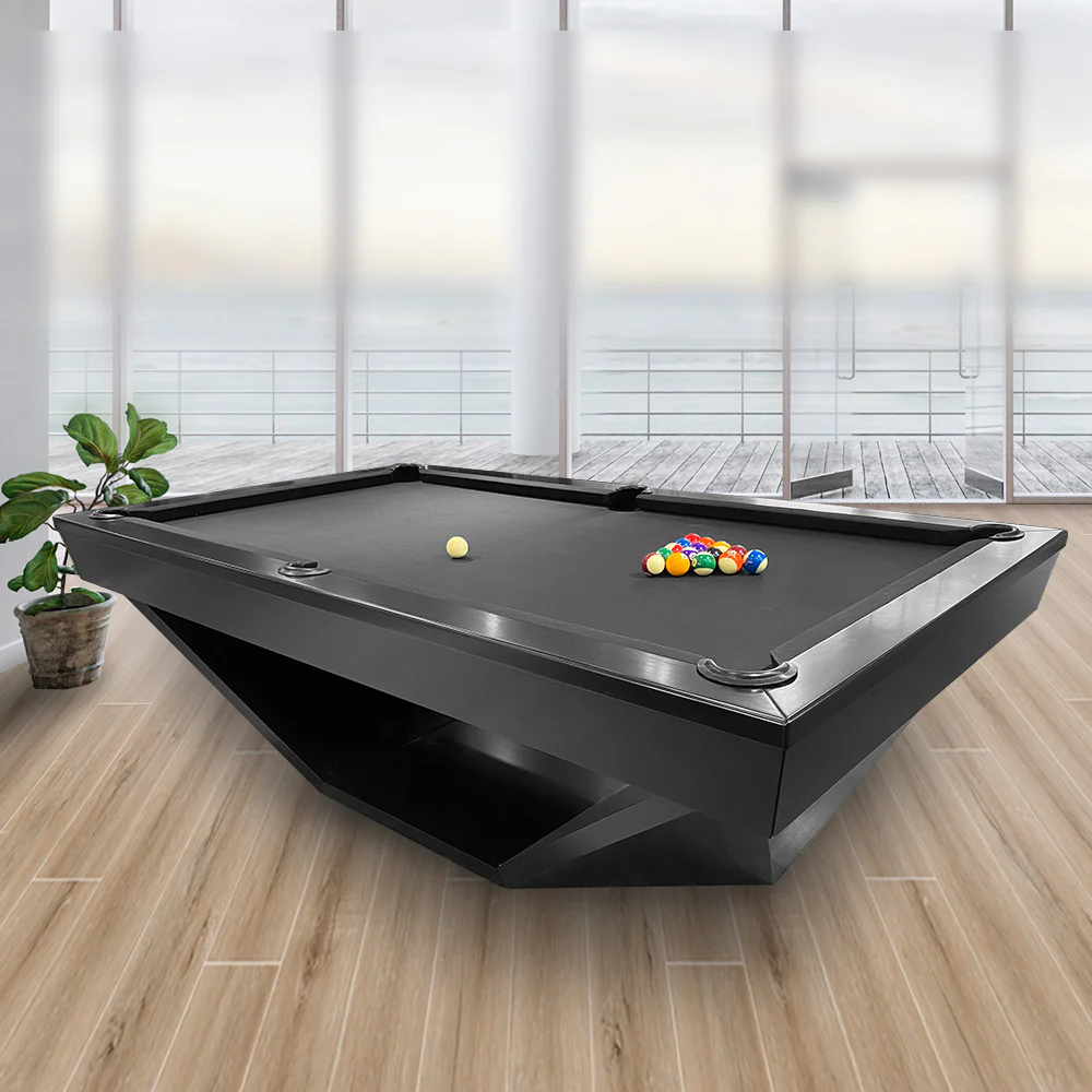 QUESLA WP11 9FT Slate Billiard Table w/ Free Accessories Pool Table-Black&Grey - Image 11