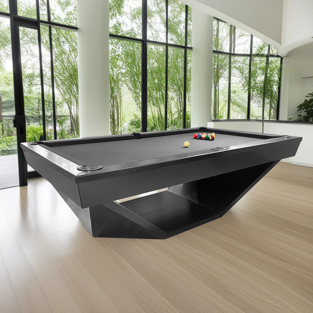 QUESLA WP11 9FT Slate Billiard Table w/ Free Accessories Pool Table-Black&Grey - Image 9